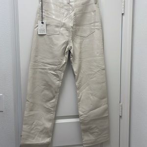 Size 28 Agolde recycled leather pants. Original tags